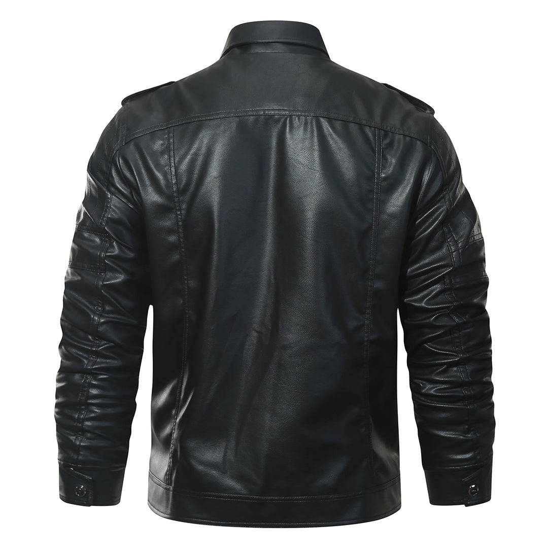 Gabriel Laurent | Premium Sherpa Leather Jacket For Men
