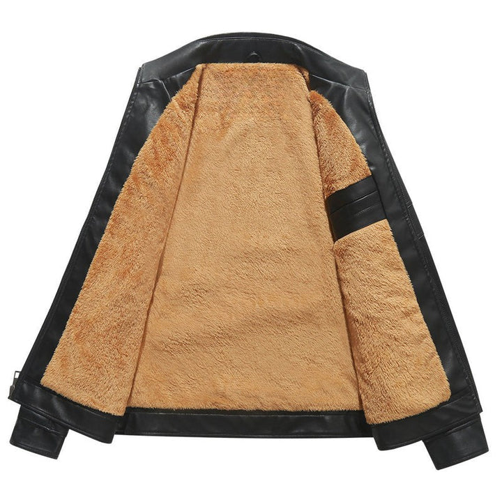 Gabriel Laurent | Premium Sherpa Leather Jacket For Men