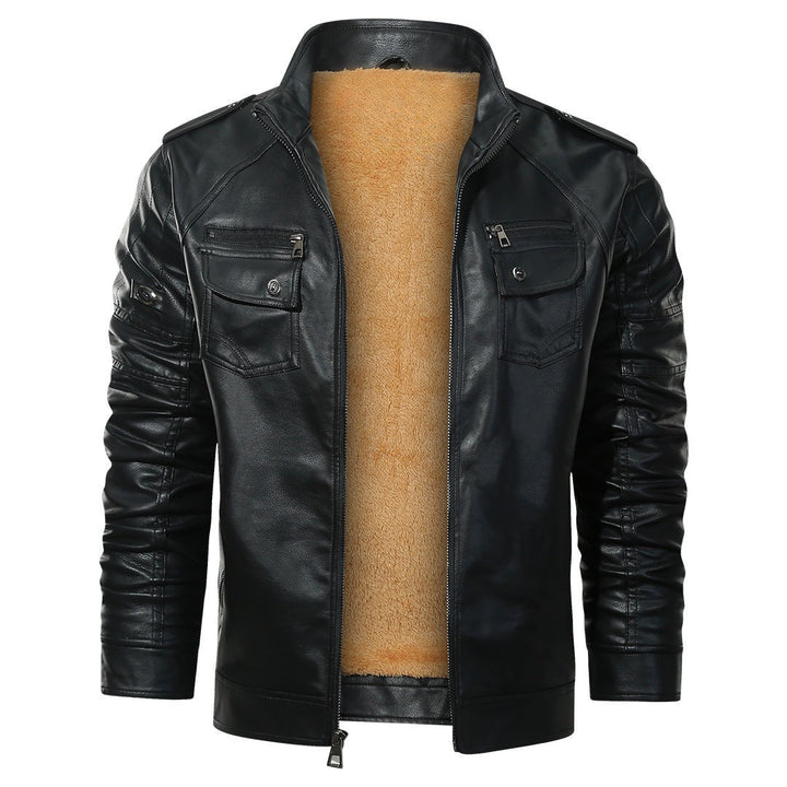 Gabriel Laurent | Premium Sherpa Leather Jacket For Men
