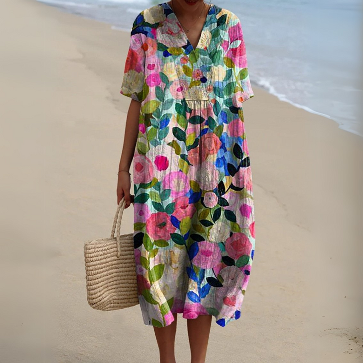 NICOLE | Floral Dress