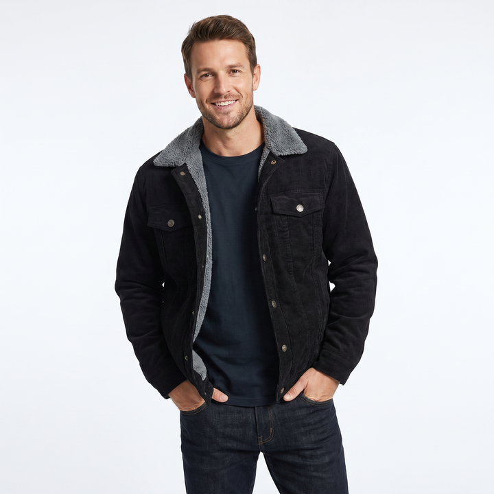 Luca Moretti | Sherpa Corduroy Jacket For Men