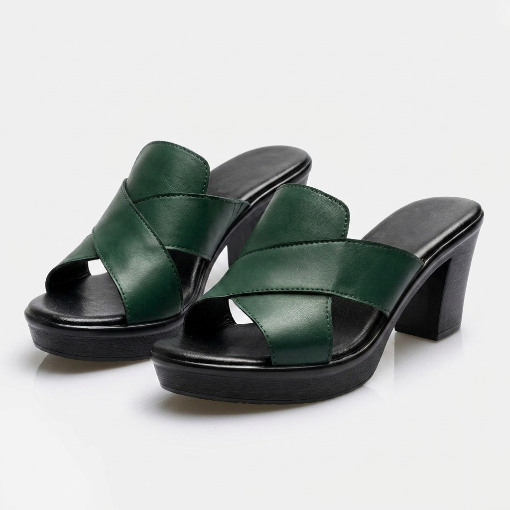 Capri Leather Mule