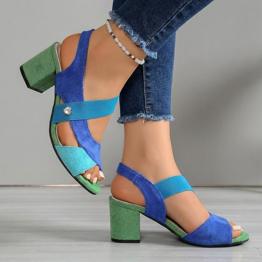 Cassia Block Sandal