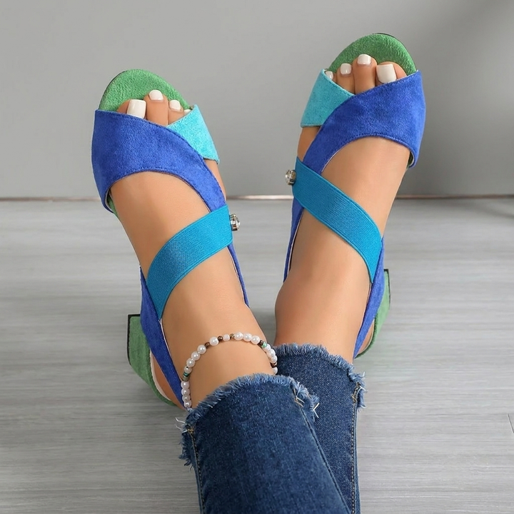 Cassia Block Sandal