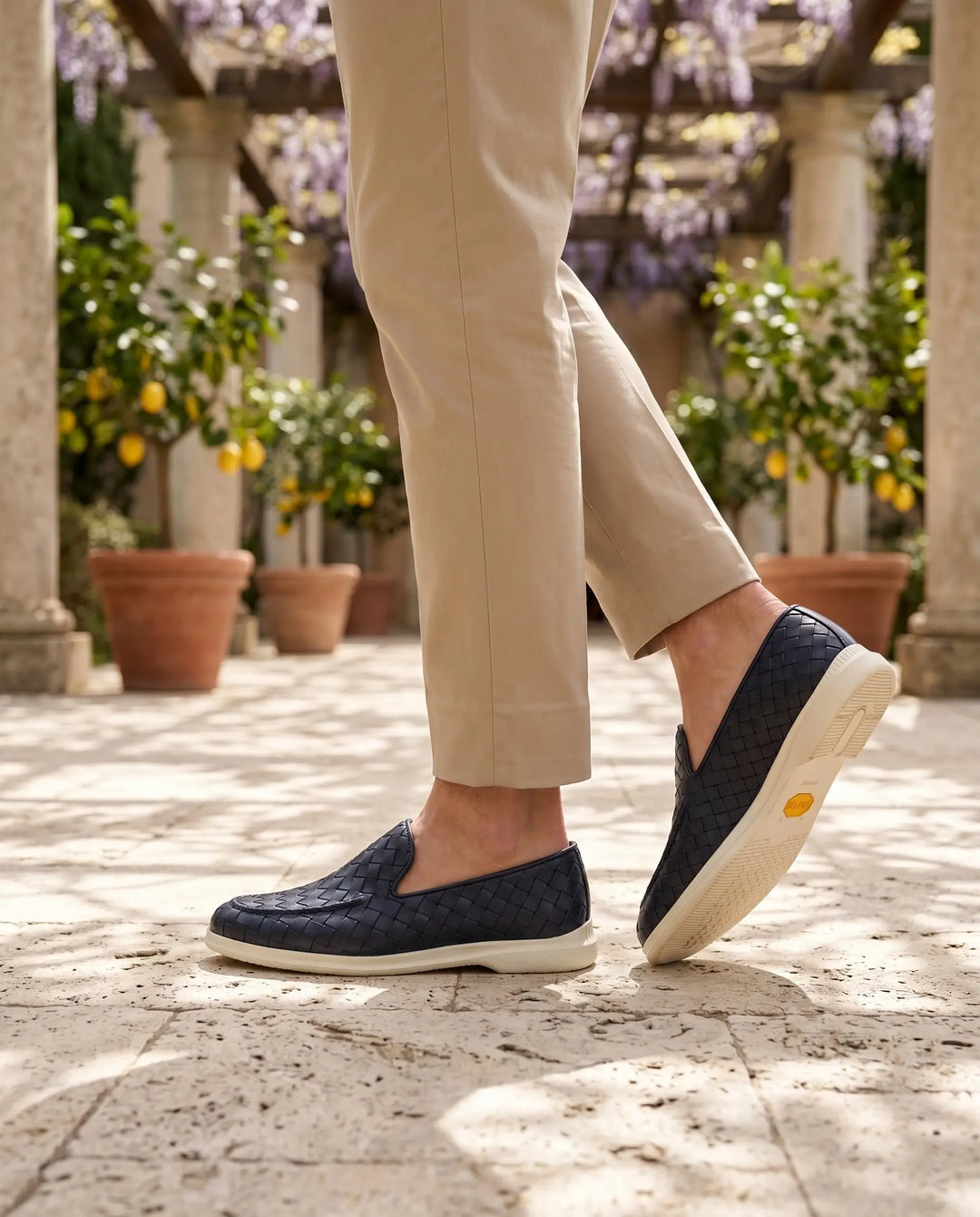 Sorrento Woven Loafer - Blue