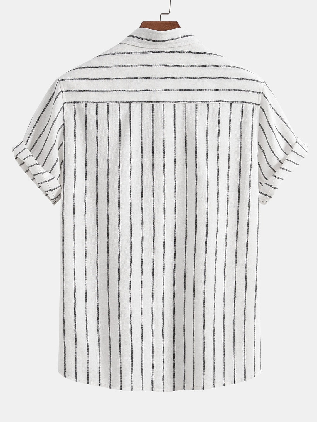 Cotton Brot Strangement Butt Up Shirt