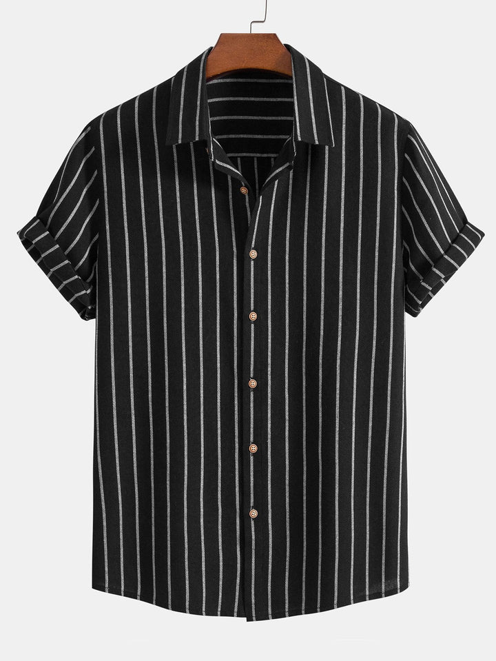 Cotton Brot Strangement Butt Up Shirt