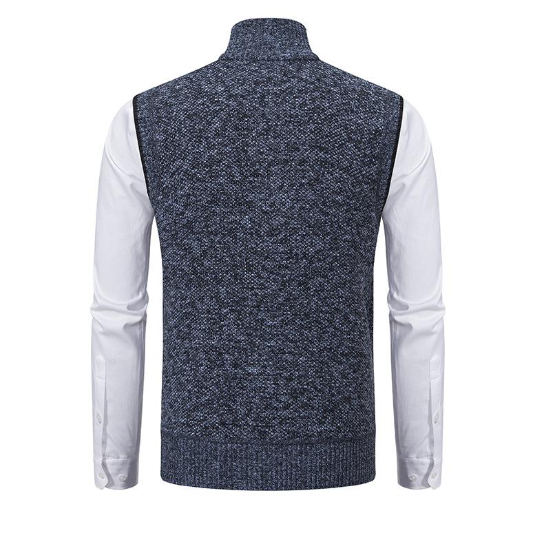 Matteo Sinclair | Knitted Zip Vest For Men