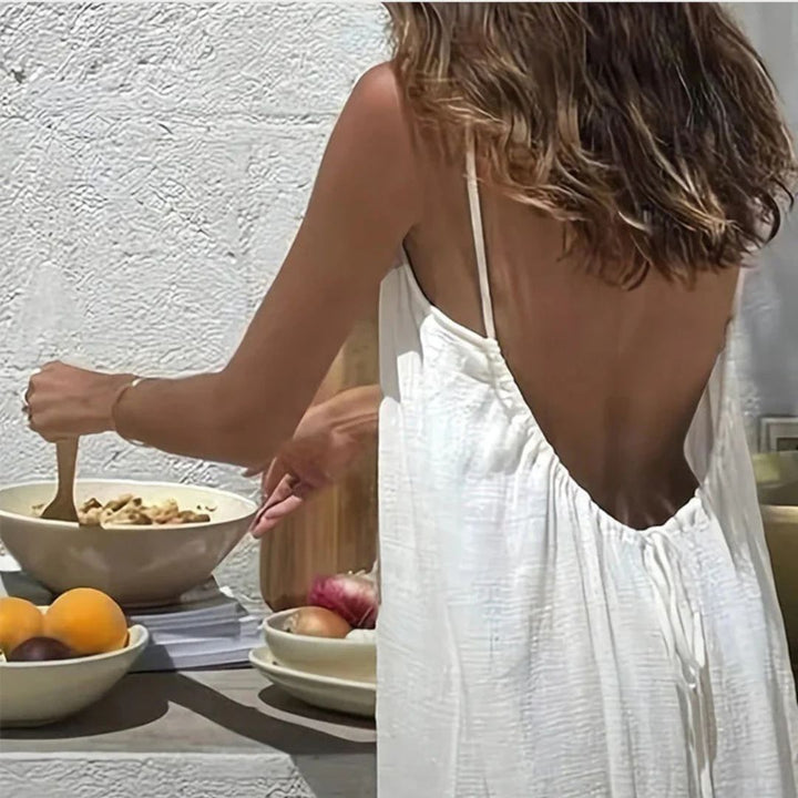 Sundrift Open-Back Dress