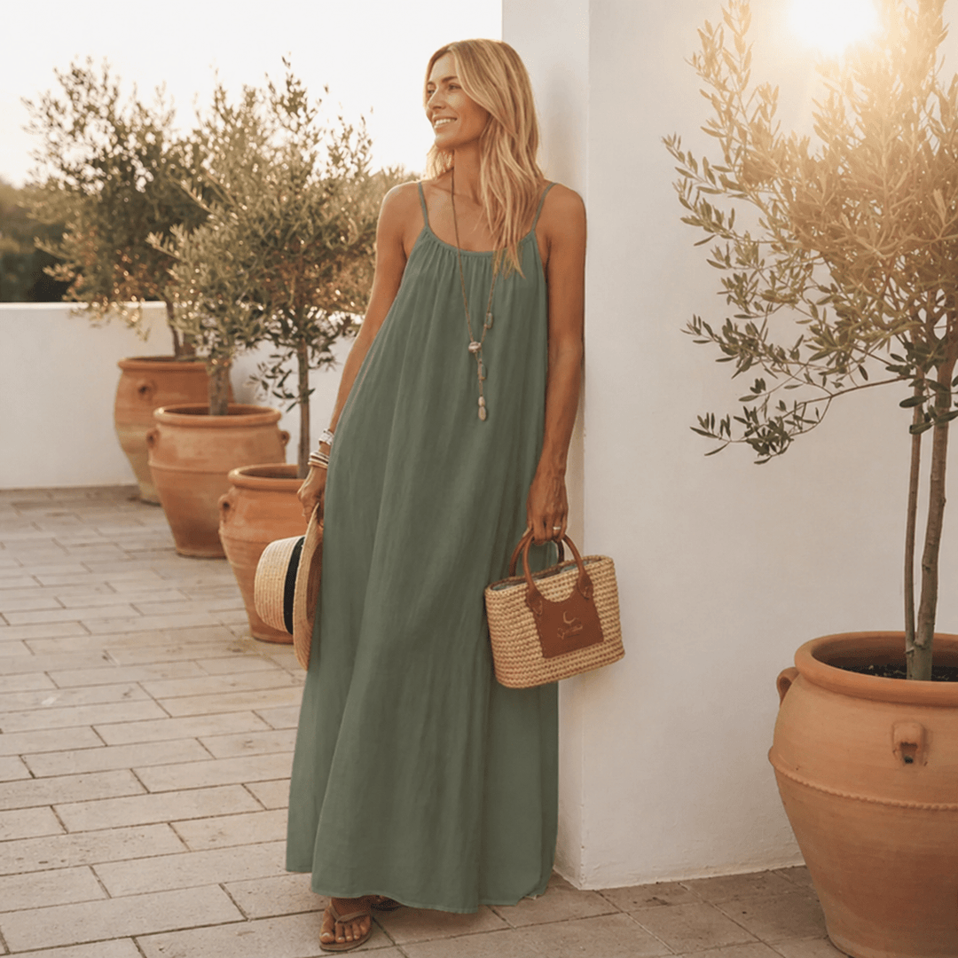 Sundrift Open-Back Dress