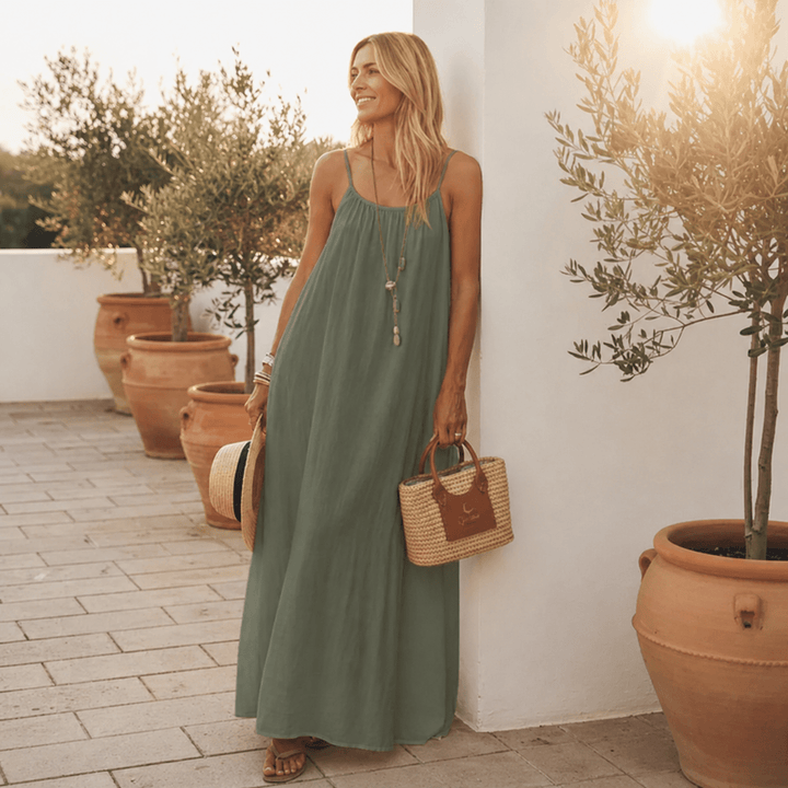 Sundrift Open-Back Dress