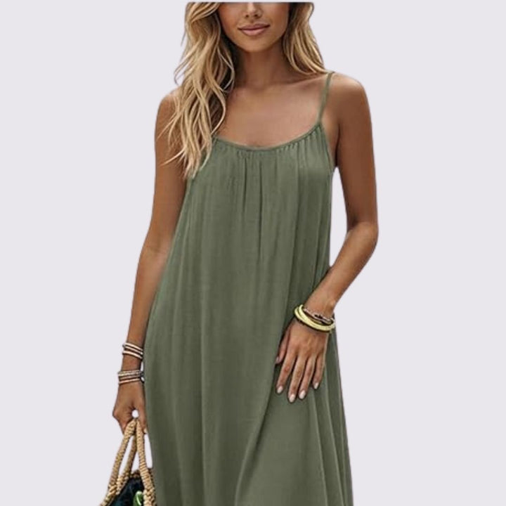 Sundrift Open-Back Dress