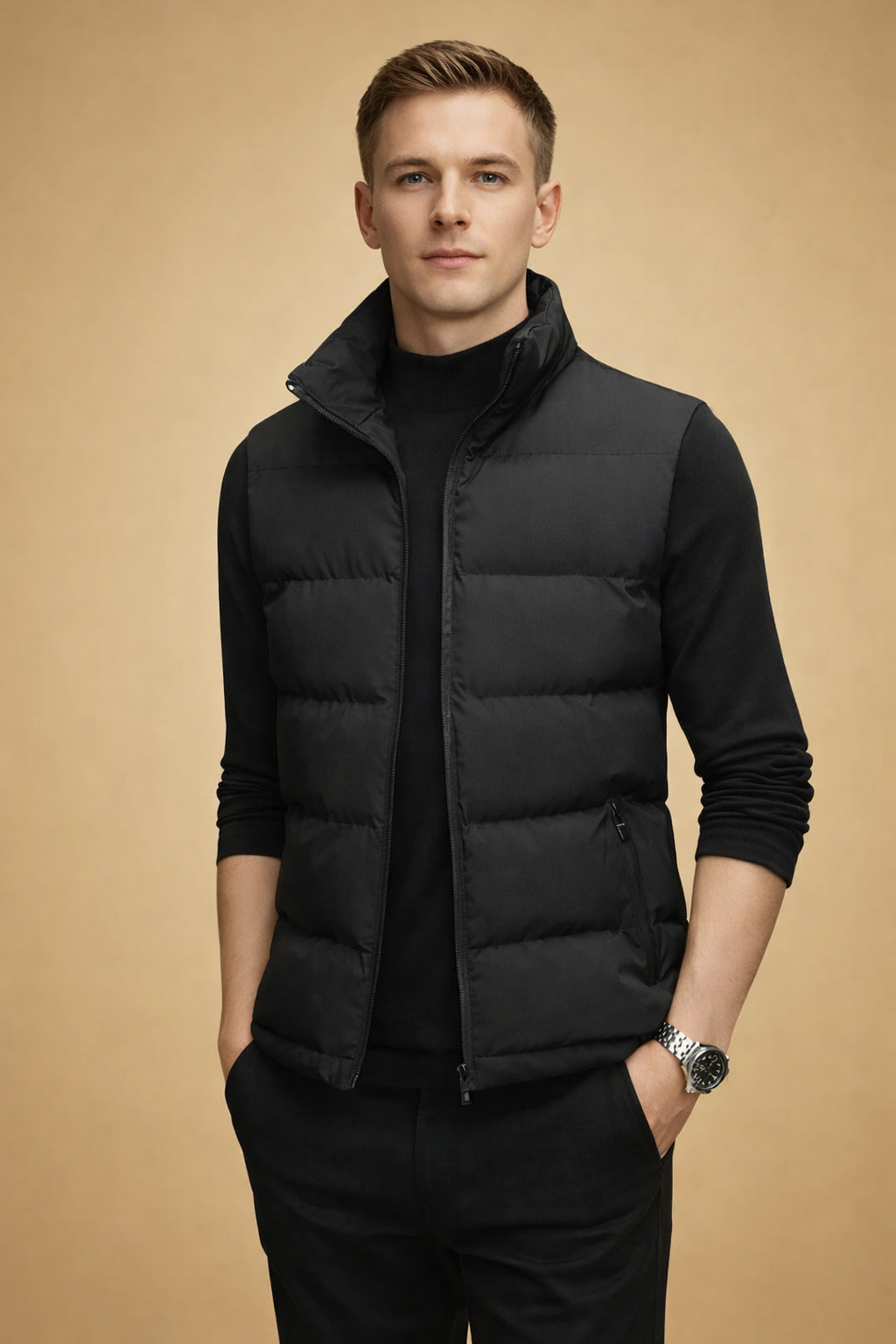 Ethan Dubois | Lightweight Quilted Bodywarmer For Men