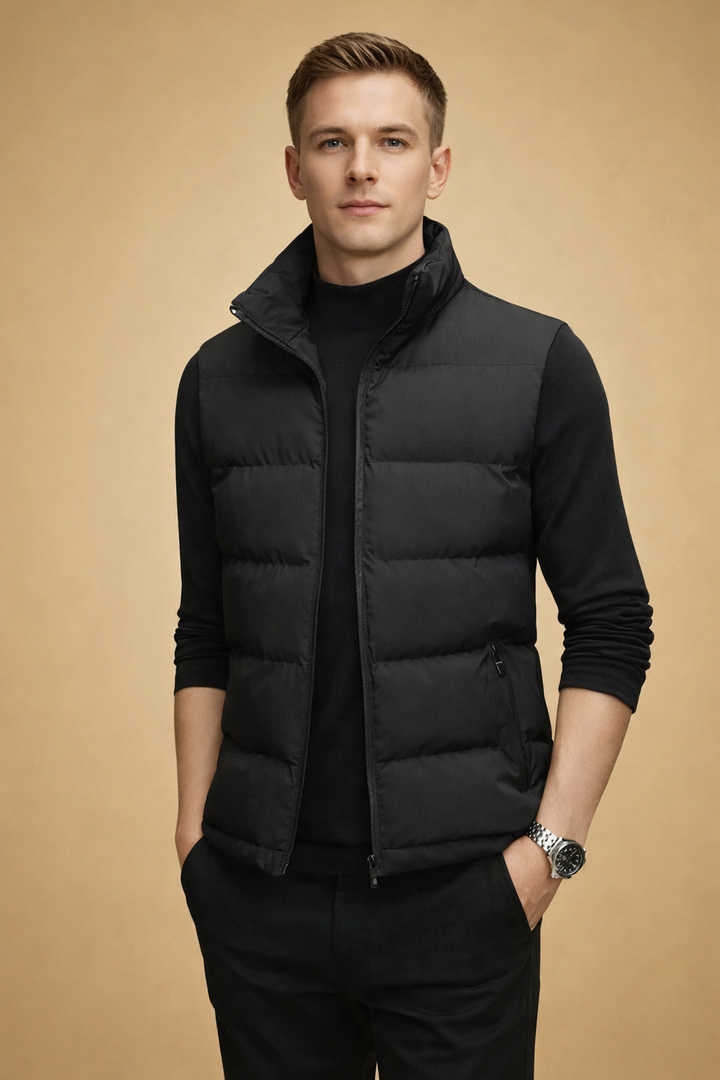 Ethan Dubois | Lightweight Quilted Bodywarmer For Men
