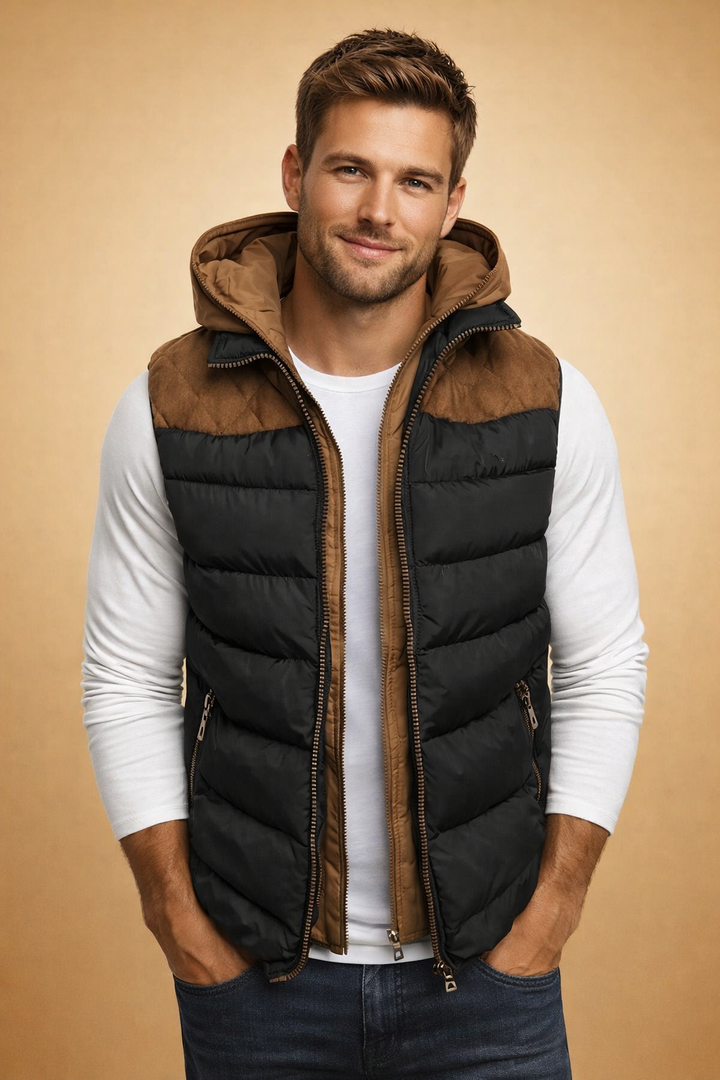 Luca Moretti | Luxury Puffer Vest For Men