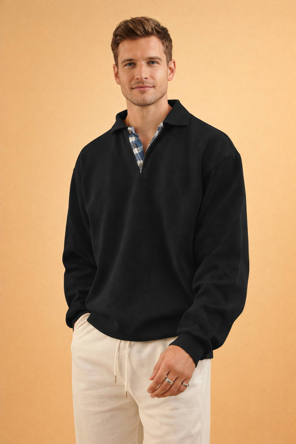 Luca Moretti | Premium Casual Knit Polo For Men