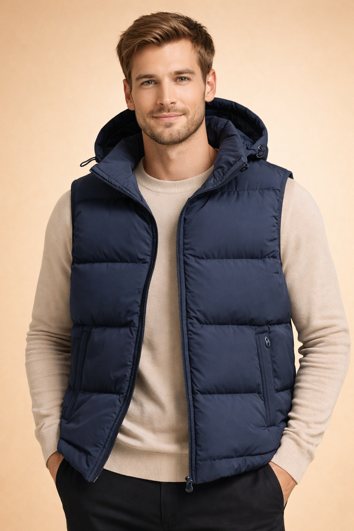 Luca Moretti | Premium Puffer Vest For Men