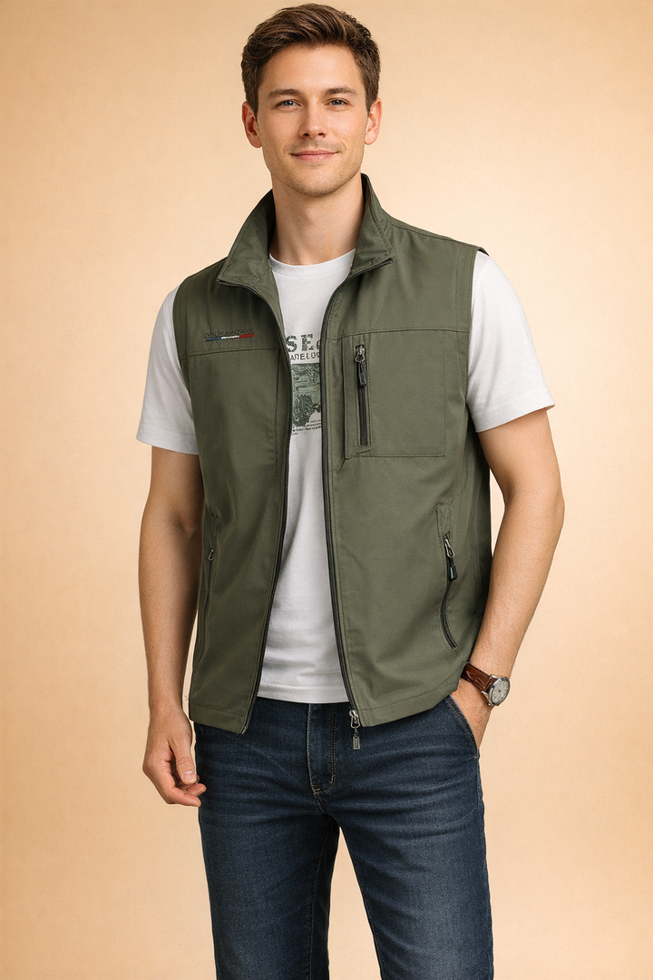 Julien Moreau | Luxury Softshell Bodywarmer For Men