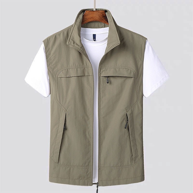 Marco Bellini | Lightweight Utility Vest For Men