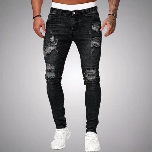 Luca Romano | Distressed Skinny Jeans For Men