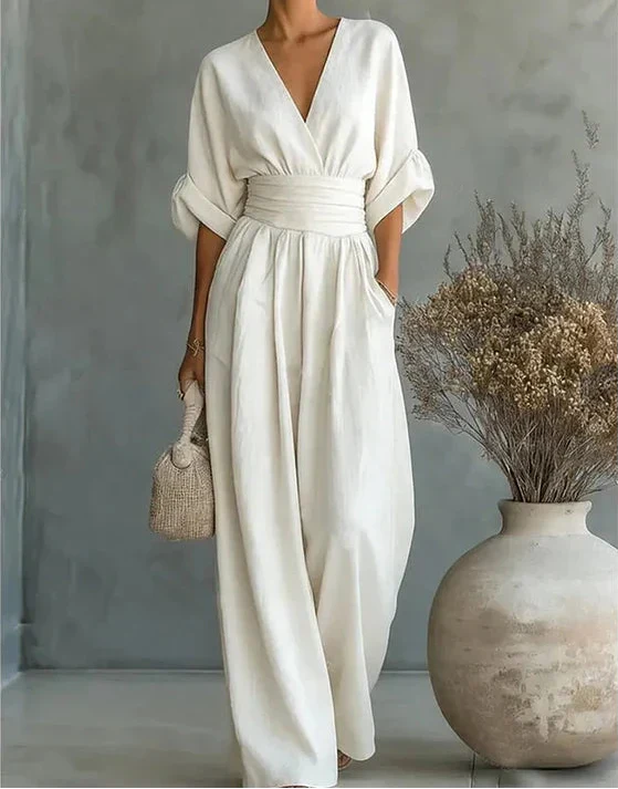 Aurélie Wide-Leg Jumpsuit