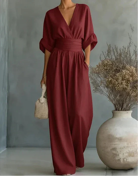 Aurélie Wide-Leg Jumpsuit
