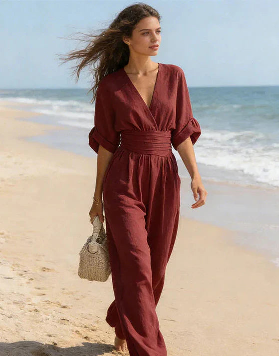 Aurélie Wide-Leg Jumpsuit